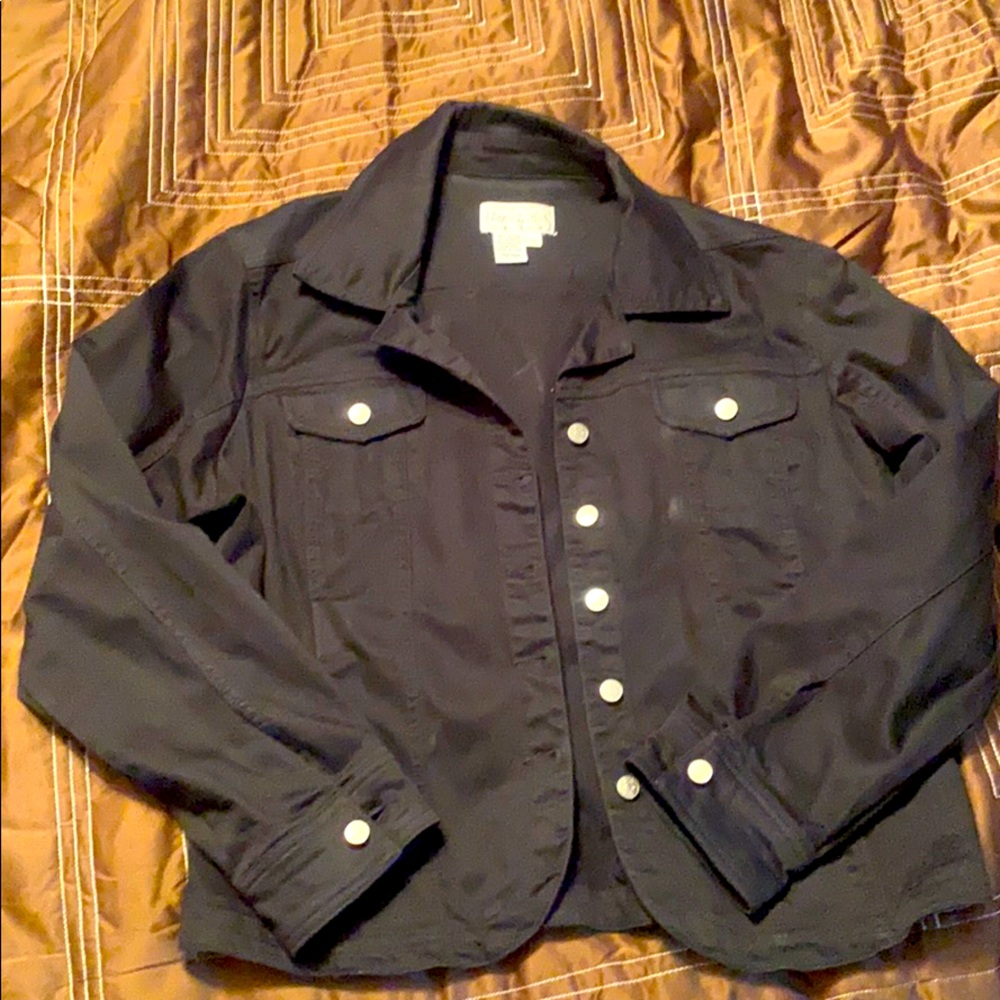 Black short jacket - jean jacket style